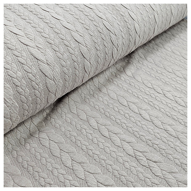 Zopf Jacquard/ Jersey sand