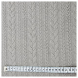 Zopf Jacquard/ Jersey sand