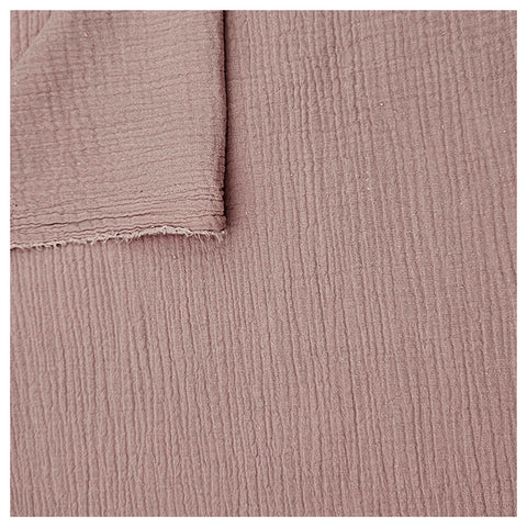 Musselin Baumwolle altrosa