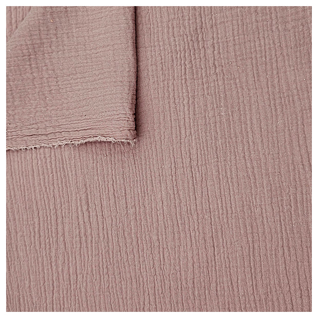 Musselin Baumwolle altrosa