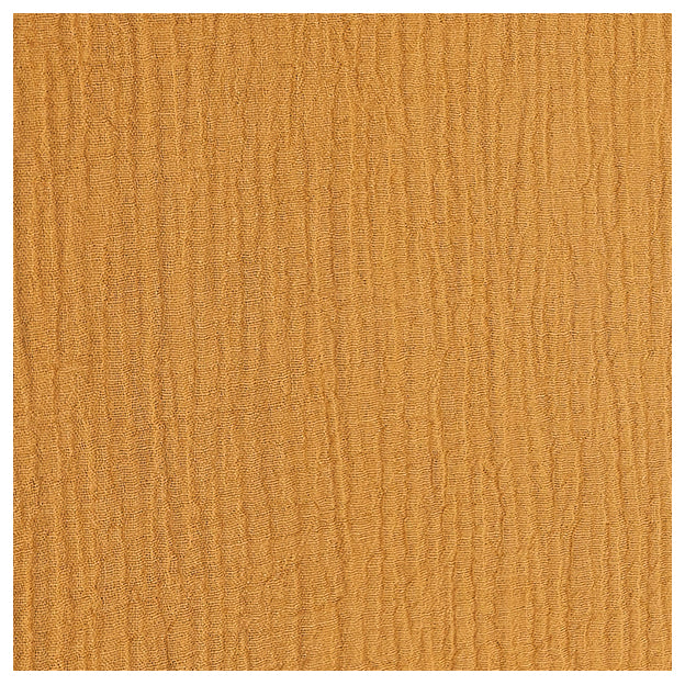 Musselin Baumwolle gelb