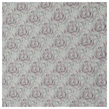 Baumwoll-Popeline Digital Ornamente grau und pink