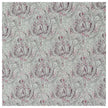 Baumwoll-Popeline Digital Ornamente grau und pink