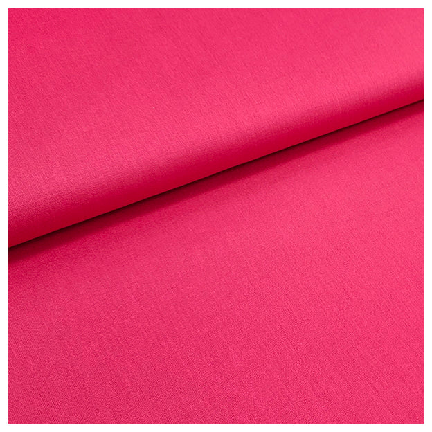 Baumwolle uni pink