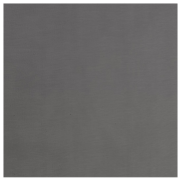 Baumwolle Satin uni fein grau