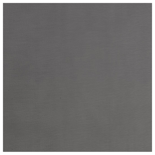 Baumwolle Satin uni fein grau