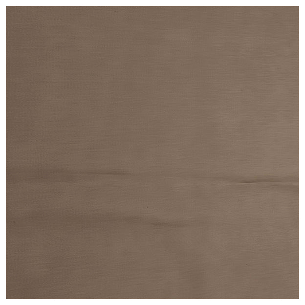 Baumwolle Satin uni fein toffee braun