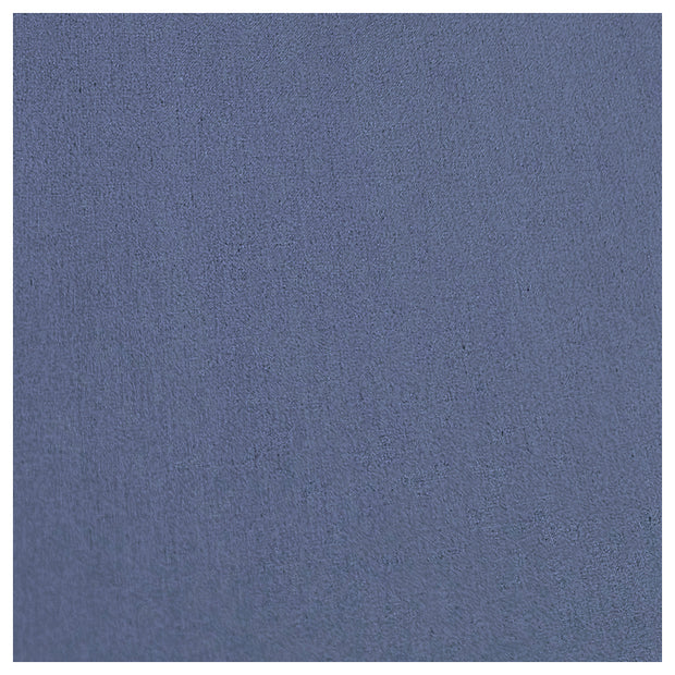 Baumwolle Satin uni fein mitternachtsblau