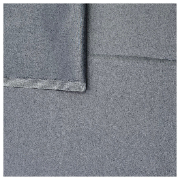 Baumwolle Satin uni fein mitternachtsblau