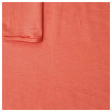 Baumwolljersey uni peach Bio