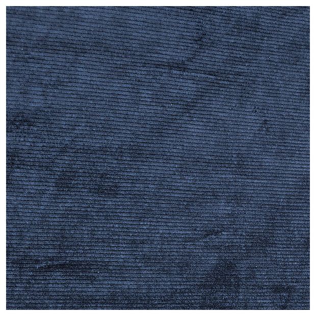 Feincord Jersey blau