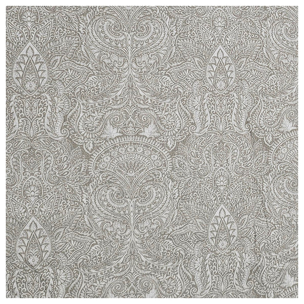 Baumwollsatin Siena Ornamente mit Paisley stein