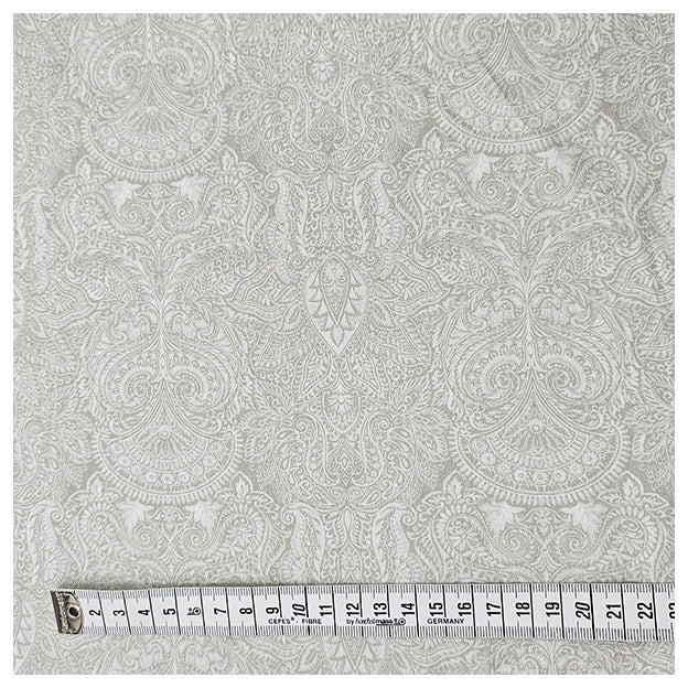 Baumwollsatin Siena Ornamente mit Paisley stein