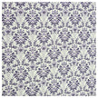Baumwollsatin Siena Ornamente flieder und lila