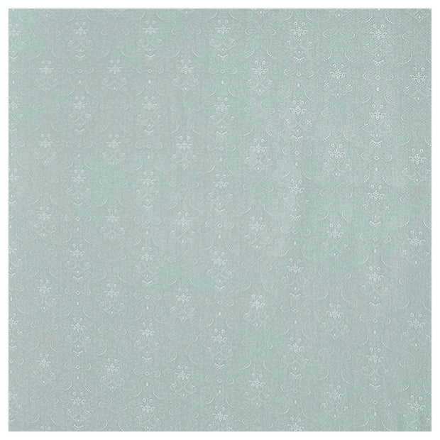 Baumwollsatin Halbdruck pastelgrün und weiß