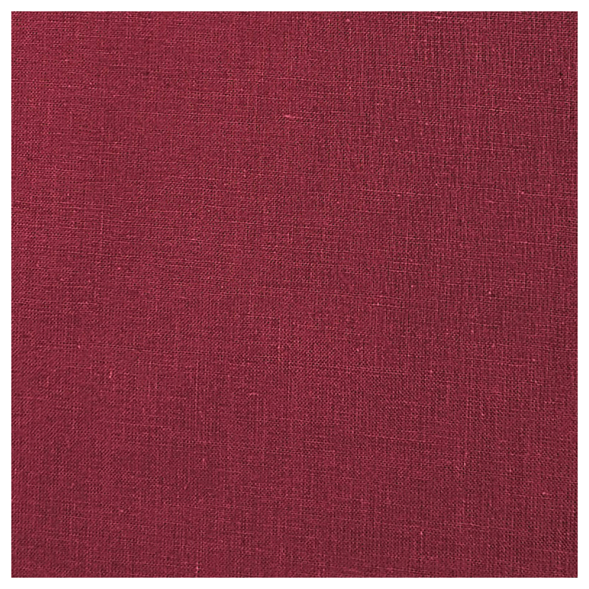Baumwolle uni bordeaux
