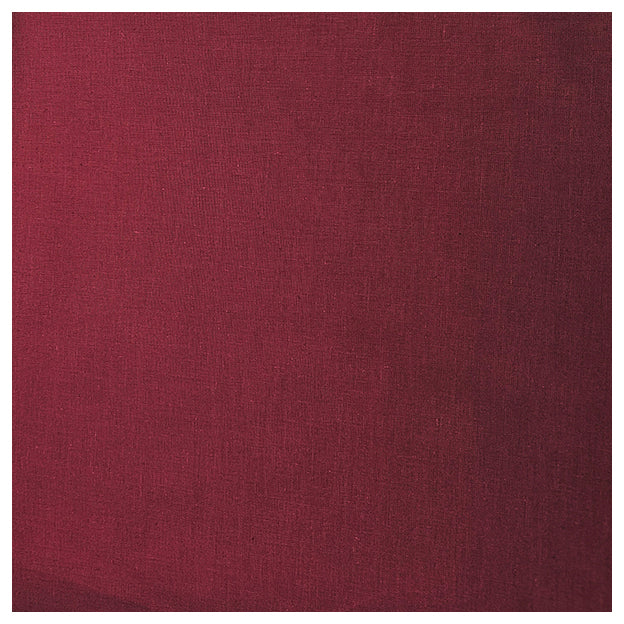 Baumwolle uni bordeaux