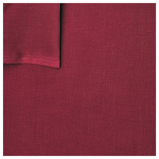 Baumwolle uni bordeaux