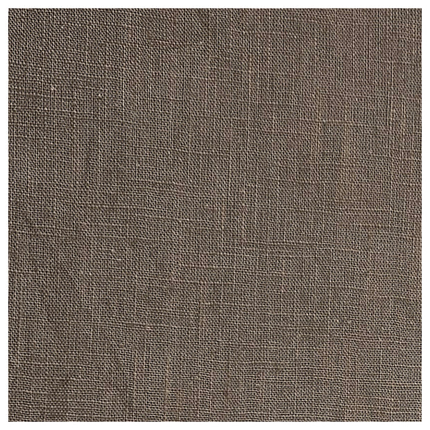 Leinen uni deep taupe