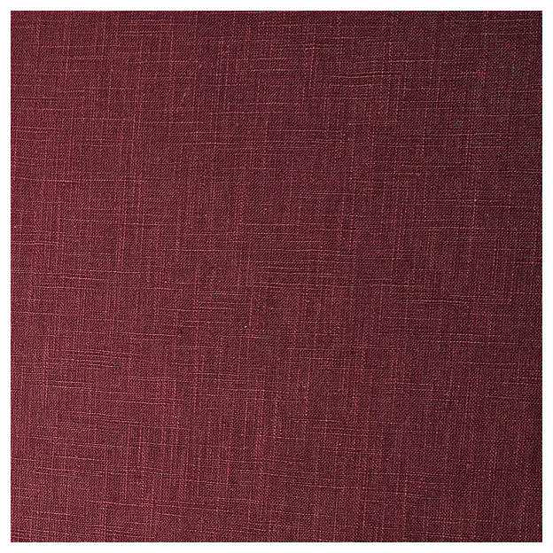 Leinen uni bordeaux