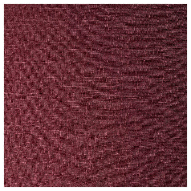 Leinen uni bordeaux