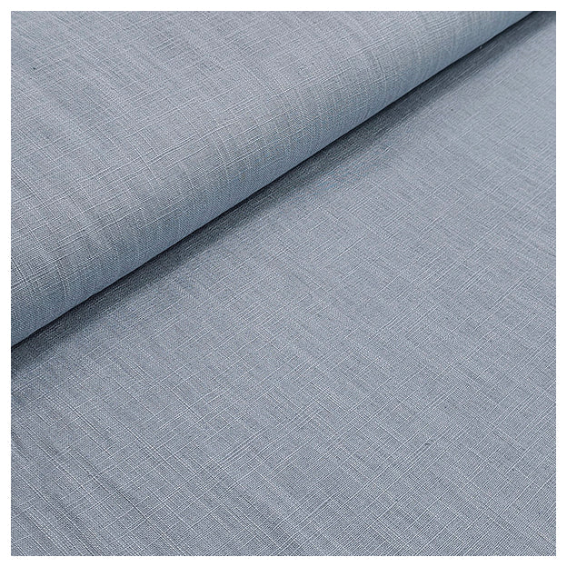 Leinen uni babyblau