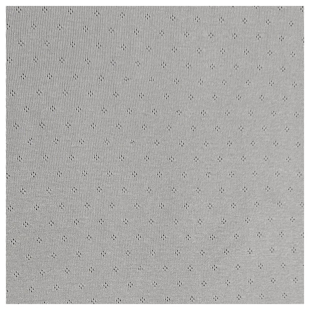 Jersey Ajour uni hellgrau