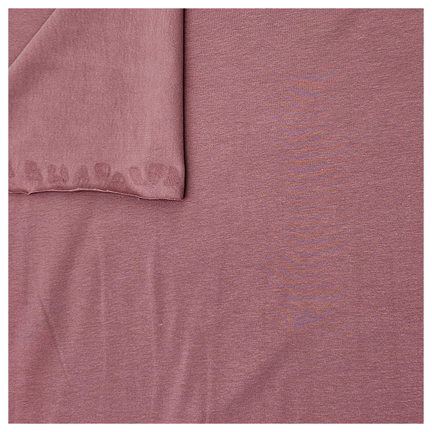 Baumwolljersey uni light mauve