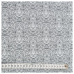 Baumwollsatin Ornamente und Paisley grau