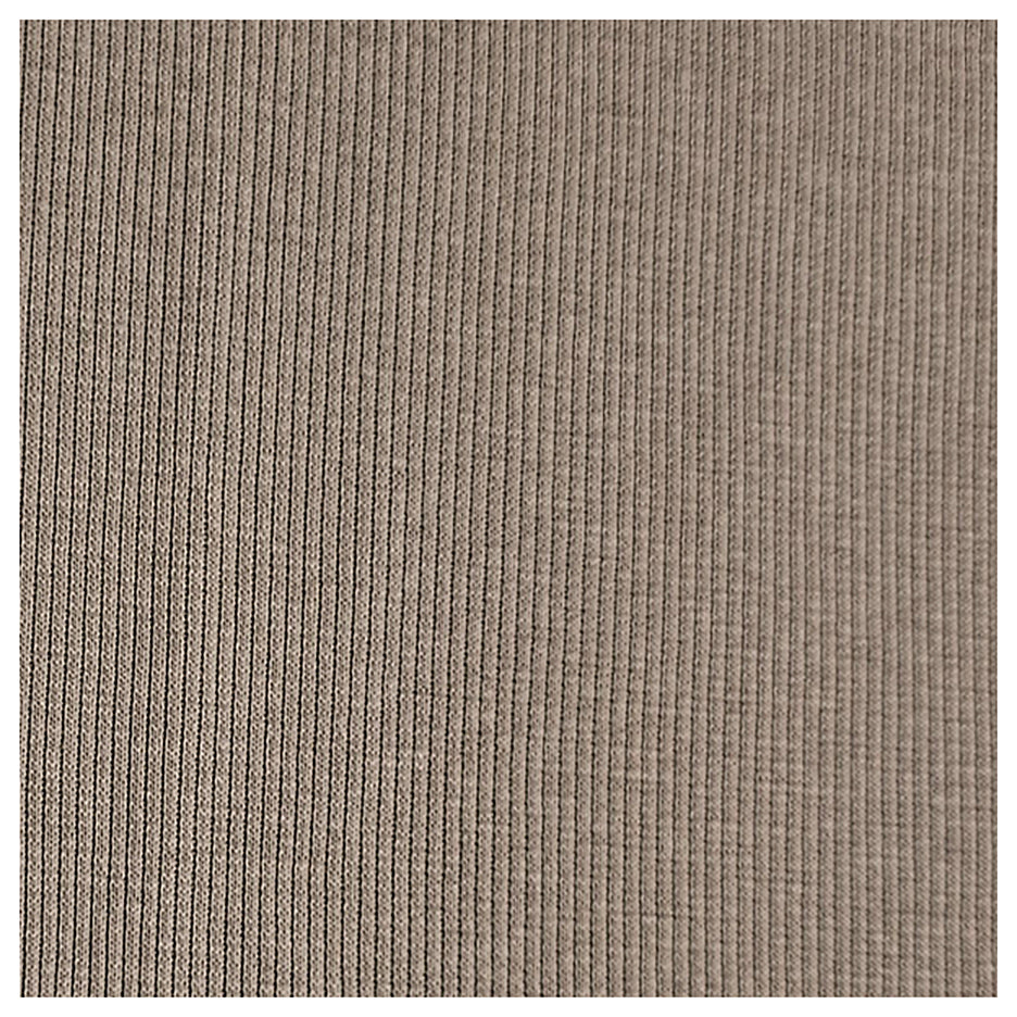 Rippjersey taupe