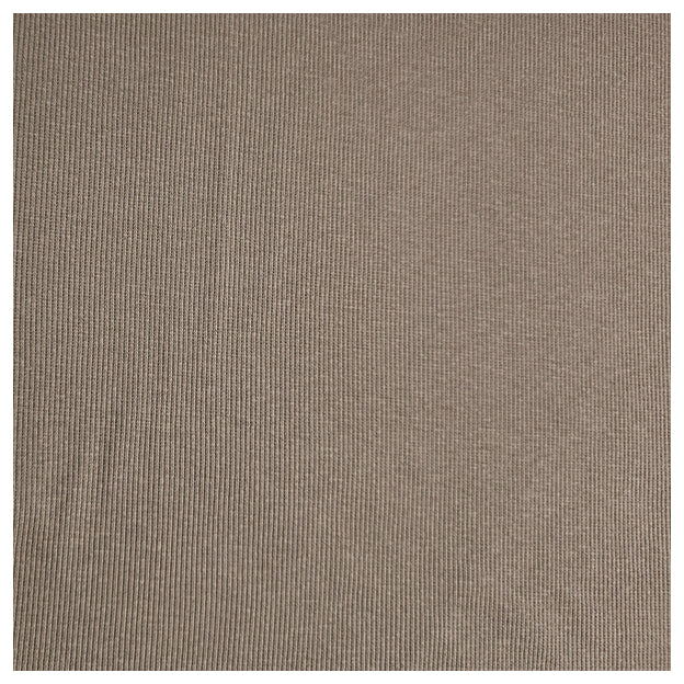 Rippjersey taupe