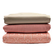 Trachten Stoffpaket pfirsich und Schürze in beige