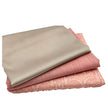 Trachten Stoffpaket pfirsich und Schürze in beige