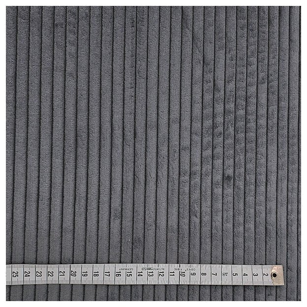Breit Cord dunkelgrau