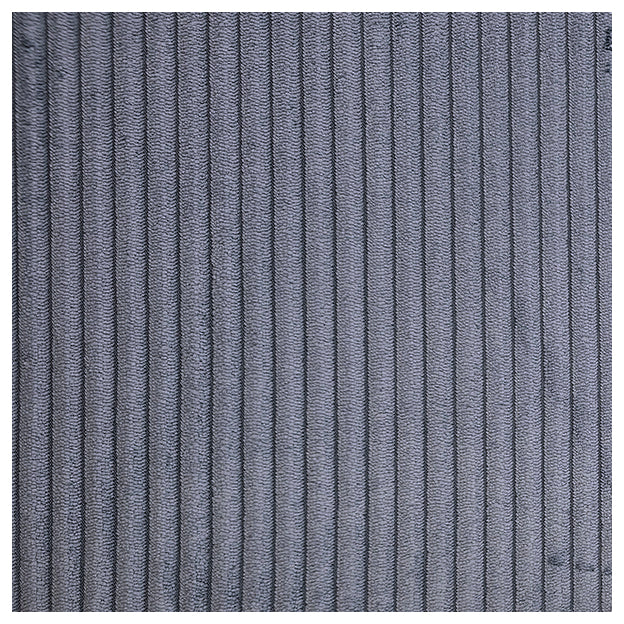 Breit Cord rauchblau