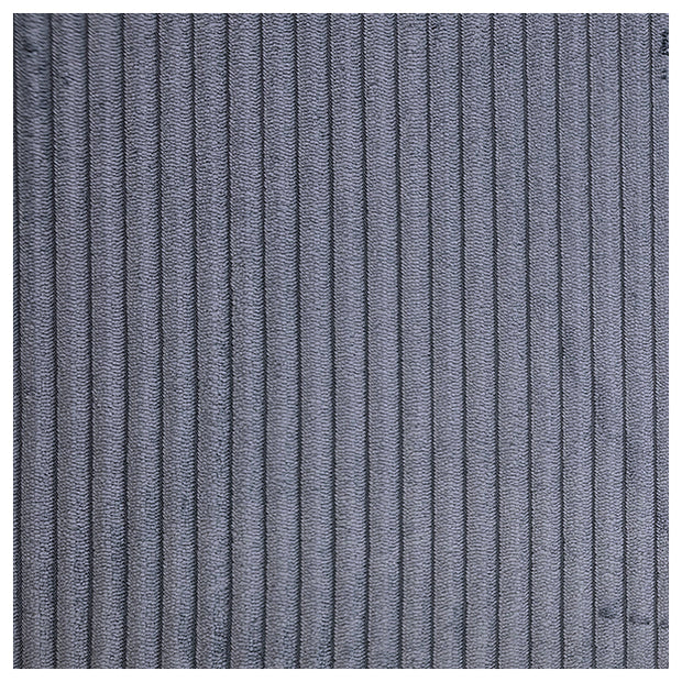 Breit Cord rauchblau