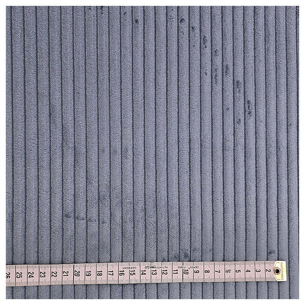 Breit Cord rauchblau