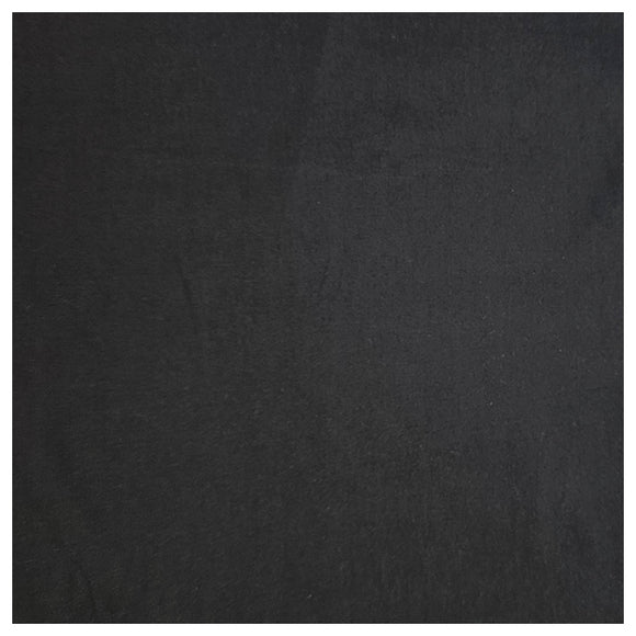 Baumwolle Satin uni fein schwarz