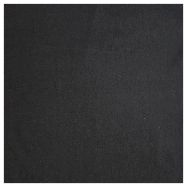 Baumwolle Satin uni fein schwarz