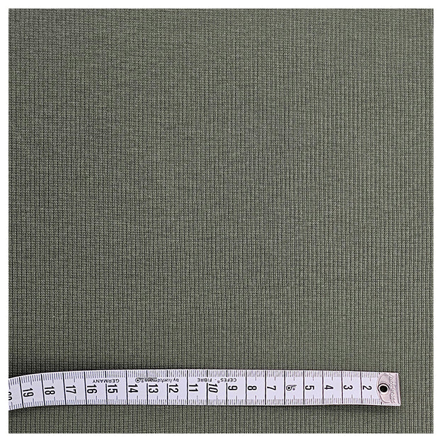 Rippjersey tannengrün