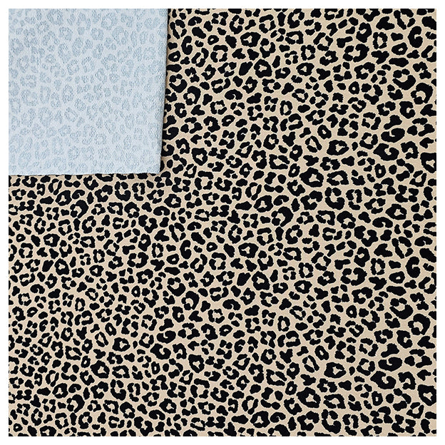 French Terry Leopard