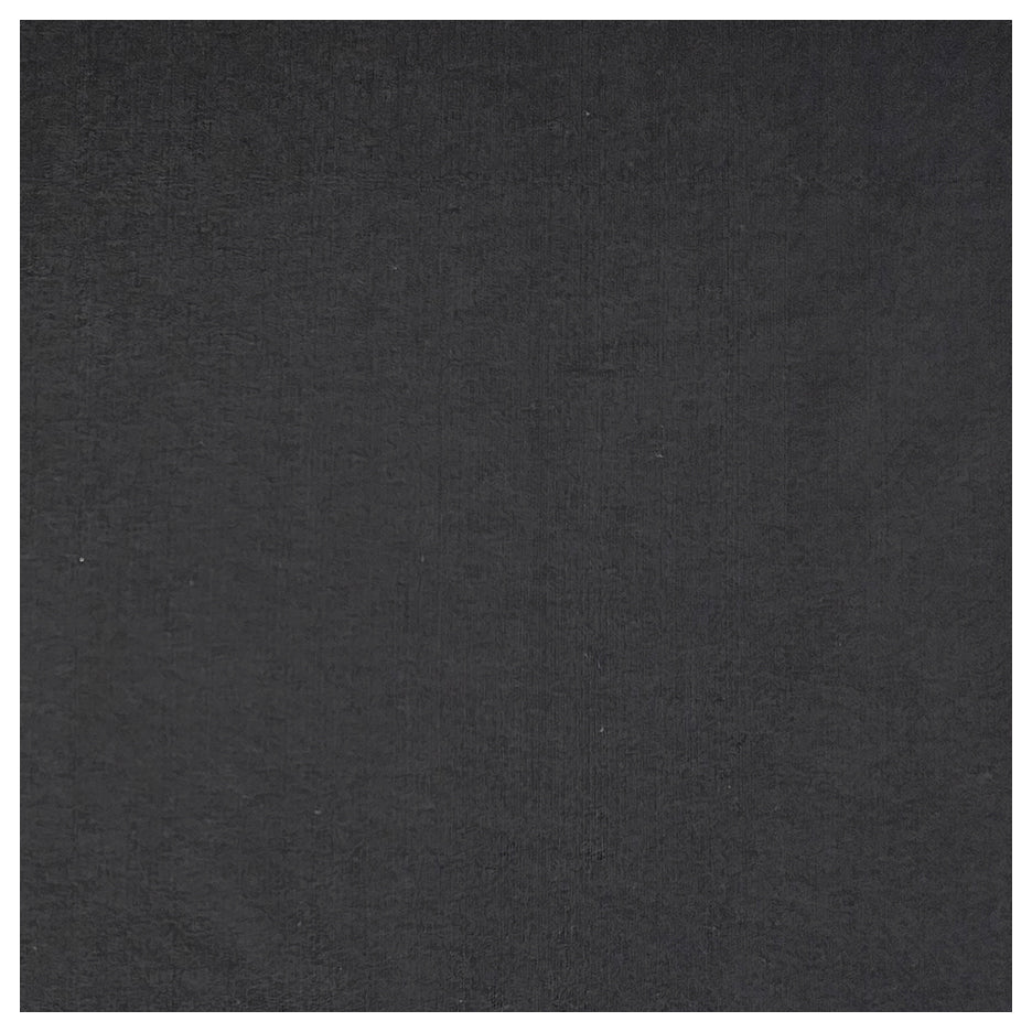 French Terry uni schwarz geraut