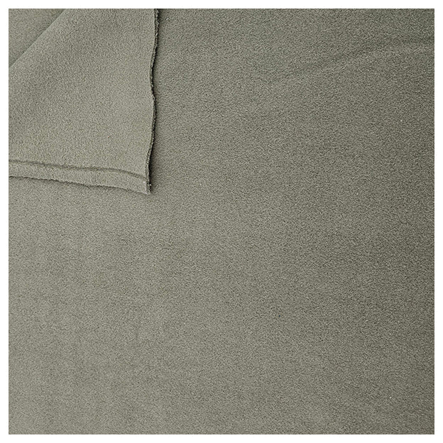 Baumwoll Fleece uni lindgrün