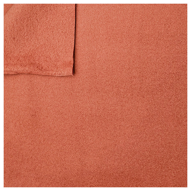 Baumwoll Fleece uni rost