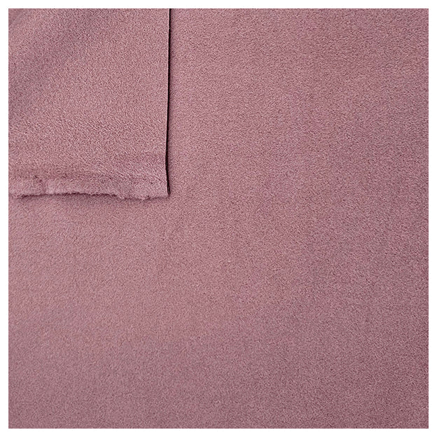 Baumwoll Fleece uni altrosa