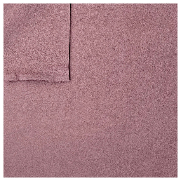 Baumwoll Fleece uni altrosa