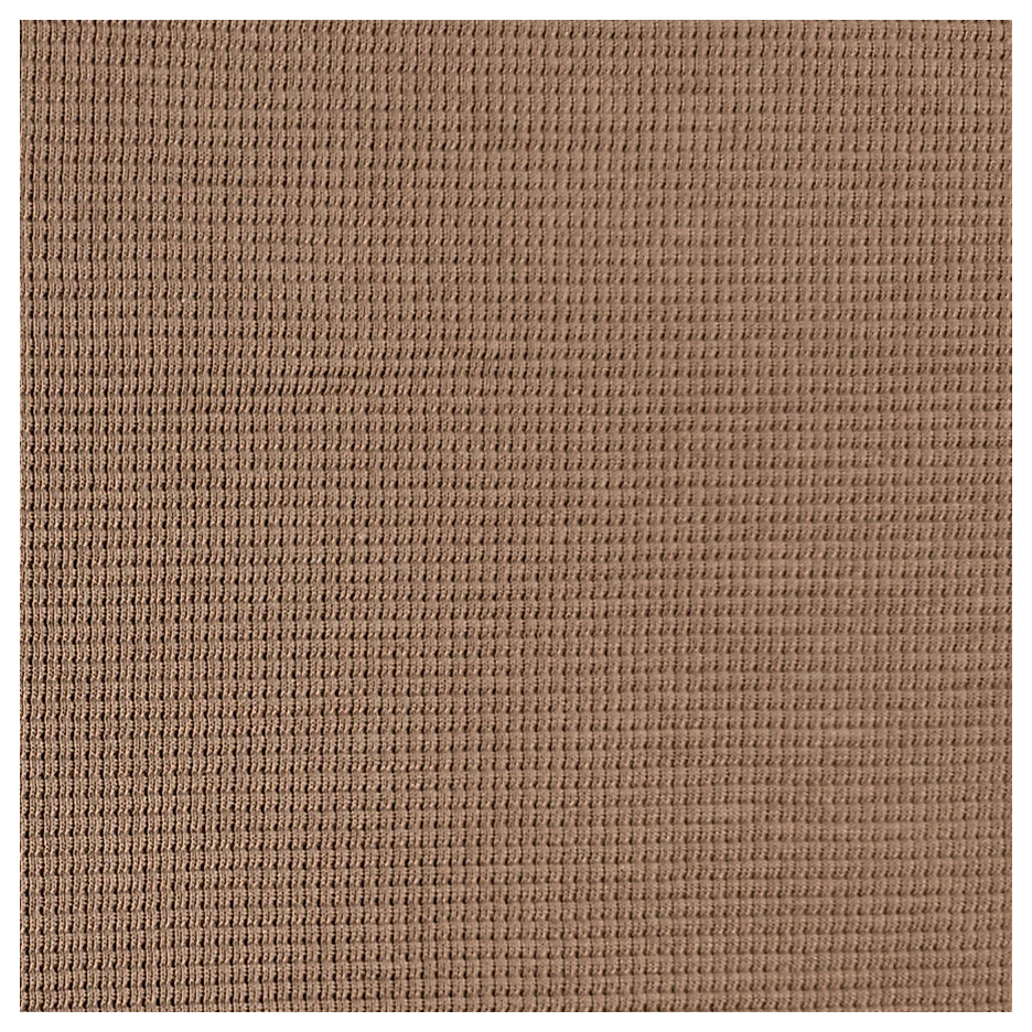 Waffelstoff Jersey kakaobraun