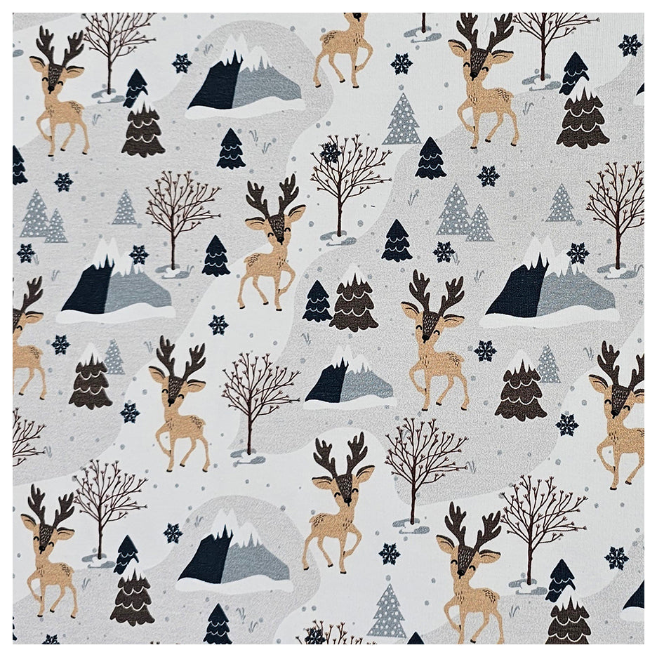 French Terry Rentiere und Berge