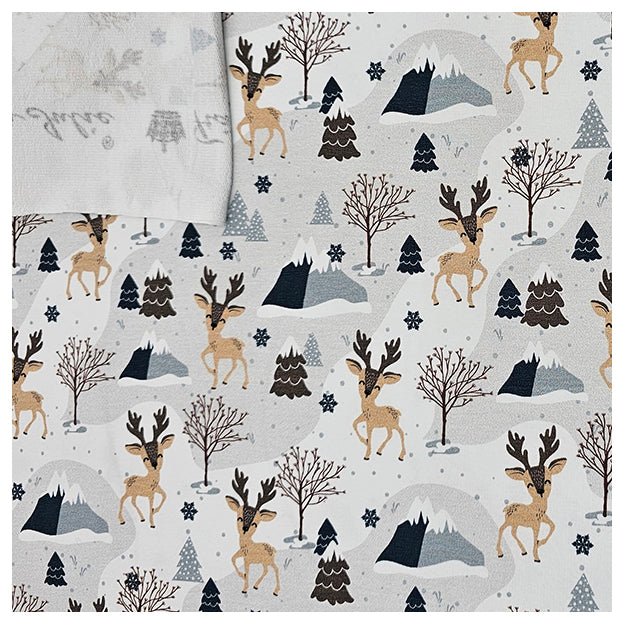 French Terry Rentiere und Berge