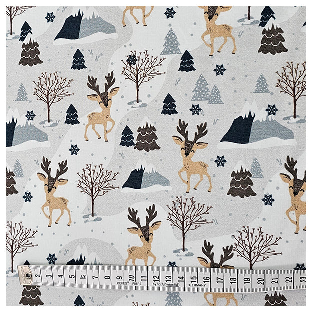 French Terry Rentiere und Berge